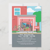 Aankondiging verkoop Garage (Voorkant)