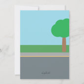 Aankondiging verkoop Garage (Achterkant)