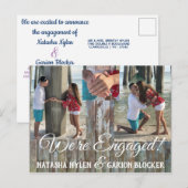 aankondiging verloving briefkaart (Voorkant / Achterkant)