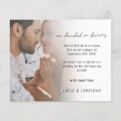 Aankondiging Verloving budgetfotoscript (Voorkant)