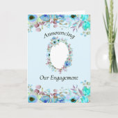 Aankondiging verloving, foto toevoegen (Voorkant)