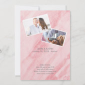 Aankondiging verlovingsfeest Ze zei ja (Achterkant)