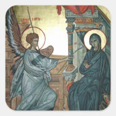 Aankondiging Vierkante Sticker (Voorkant)