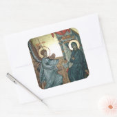 Aankondiging Vierkante Sticker (Envelop)