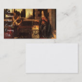 "Aankondiging" Visitekaartje (Voorkant / Achterkant)