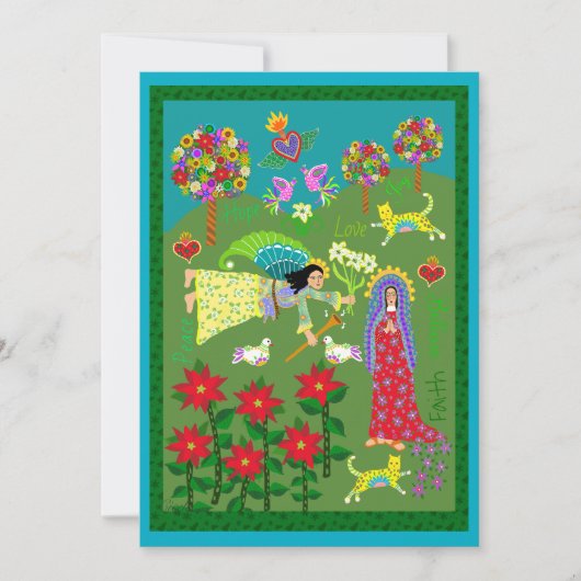 Aankondiging volkskunst gepersonaliseerd (Voorkant)