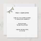 Aankondiging voor Aangepaste landbruiloft tractor (Achterkant)