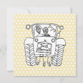 Aankondiging voor Aangepaste landbruiloft tractor (Voorkant)