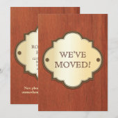 Aankondiging voor beweging deur Plaque (Voorkant / Achterkant)