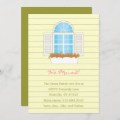  aankondiging voor beweging van venster (Voorkant / Achterkant)