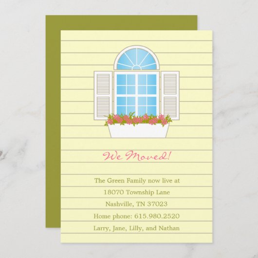  aankondiging voor beweging van venster (Voorkant / Achterkant)