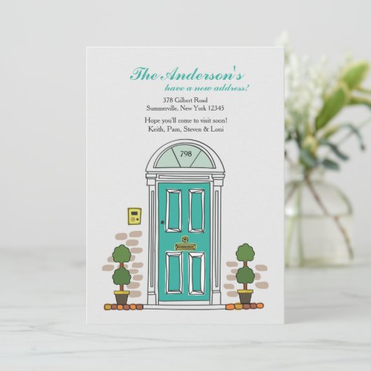 Aankondiging voor beweging voordeur (Staand voorkant)