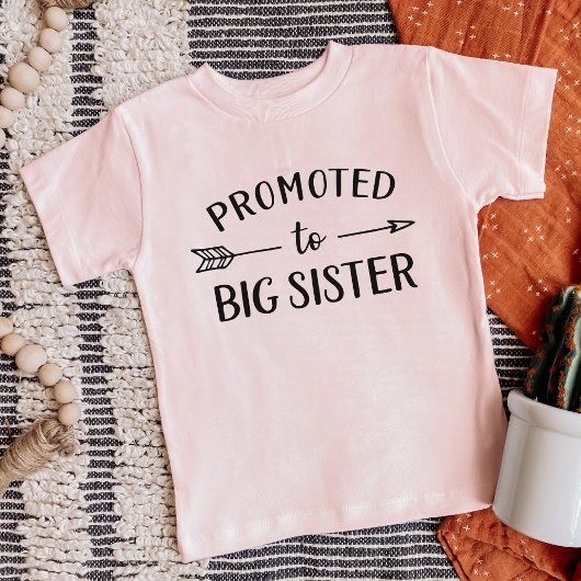 Aankondiging voor Big Sister New Baby
