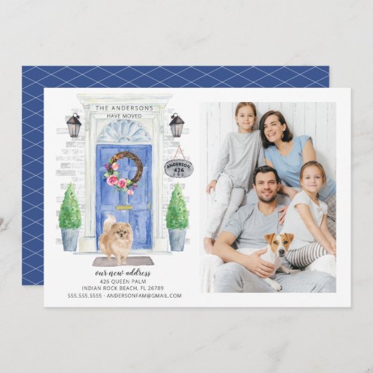 Aankondiging voor foto-verplaatsing Pommeren (Voorkant / Achterkant)