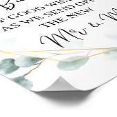 Aankondiging voor het uitzenden van de eucalyptusb poster (Hoek)