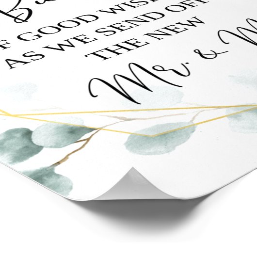 Aankondiging voor het uitzenden van de eucalyptusb poster (Hoek)