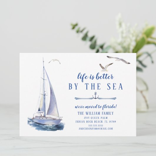 Aankondiging voor het verplaatsen van schepen (Staand voorkant)