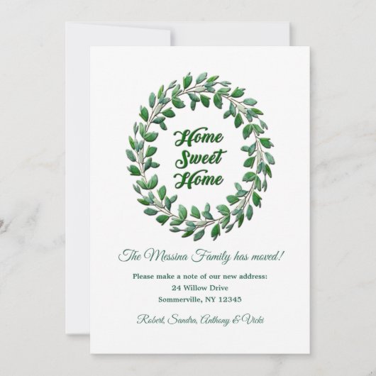 Aankondiging voor Home-verplaatsing (Voorkant)