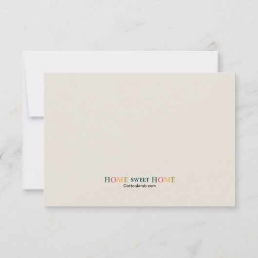 Aankondiging voor Home-verplaatsing thuis (Achterkant)