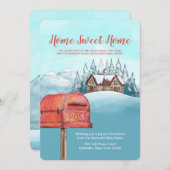 Aankondiging voor Home-verplaatsing thuis (Voorkant / Achterkant)