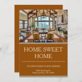 Aankondiging voor Home-verplaatsing thuis (Voorkant / Achterkant)