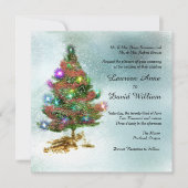 Aankondiging voor kerstbomen voor aangepaste bruil (Voorkant)