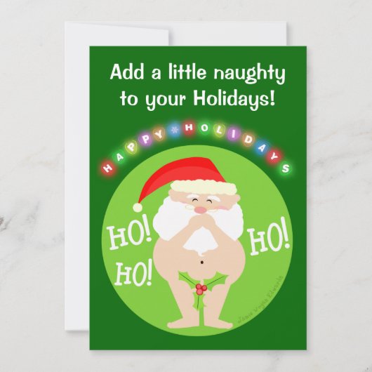 Aankondiging voor kerstfeestdagen op basis van Aan (Voorkant)