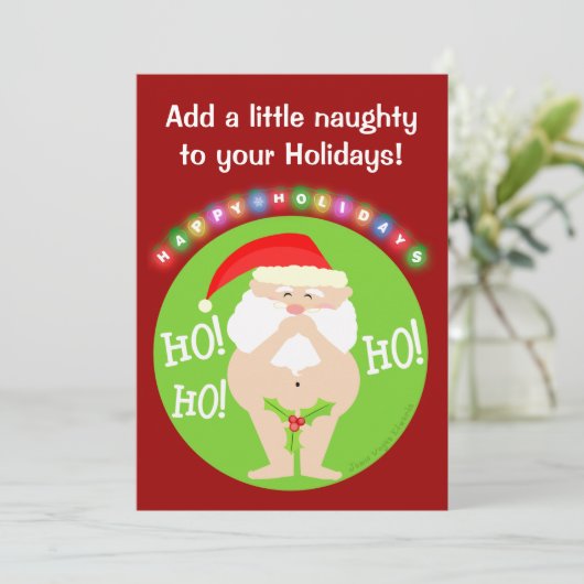 Aankondiging voor kerstfeestdagen op basis van Aan (Staand voorkant)