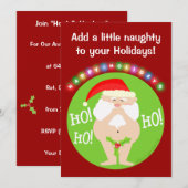 Aankondiging voor kerstfeestdagen op basis van Aan (Voorkant / Achterkant)