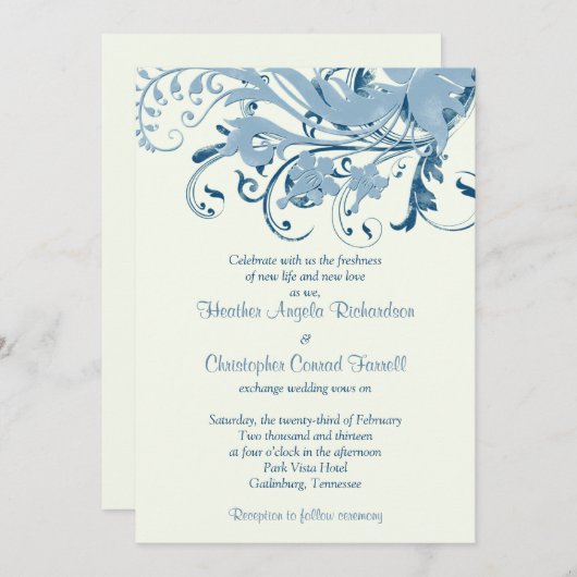 Aankondiging voor marineverbinding (Voorkant / Achterkant)