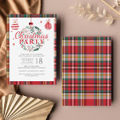 Aankondiging voor moderne kerstfeestdagen in de Ka