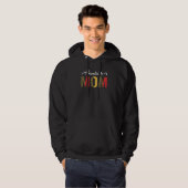 Aankondiging voor moeder beste manieren om reclame hoodie (Voorkant volledig)