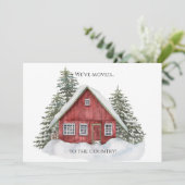 Aankondiging voor thuisverplaatsing land (Staand voorkant)