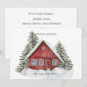 Aankondiging voor thuisverplaatsing land (Voorkant / Achterkant)