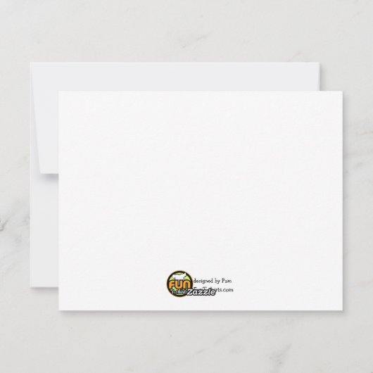 Aankondiging voor vakantieverplaatsing - 4,25x5.5- (Achterkant)