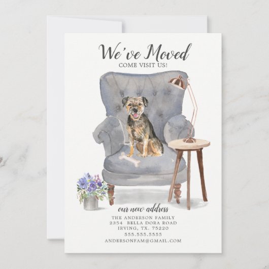 Aankondiging voor verplaatsing grensterger (Voorkant)