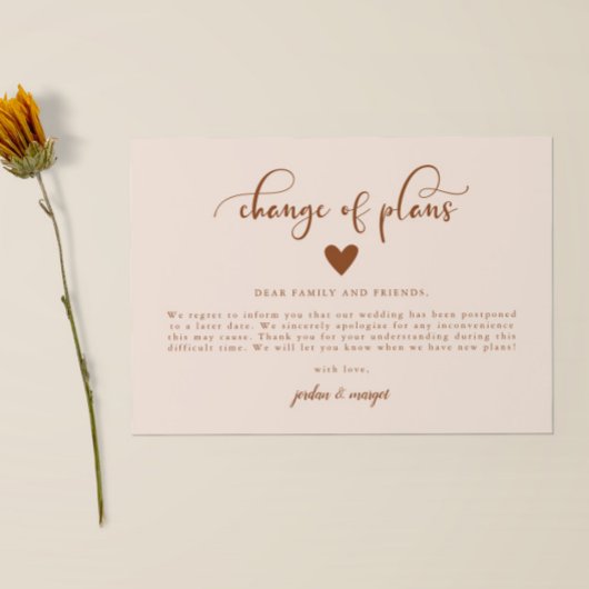 Aankondiging voor wijziging van de aankondiging va