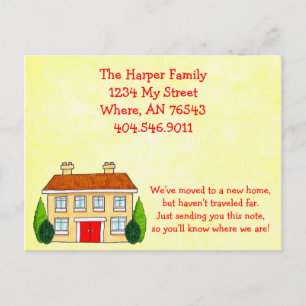 Aankondiging voor Zuid-Thuisverplaatsing Nieuw adr