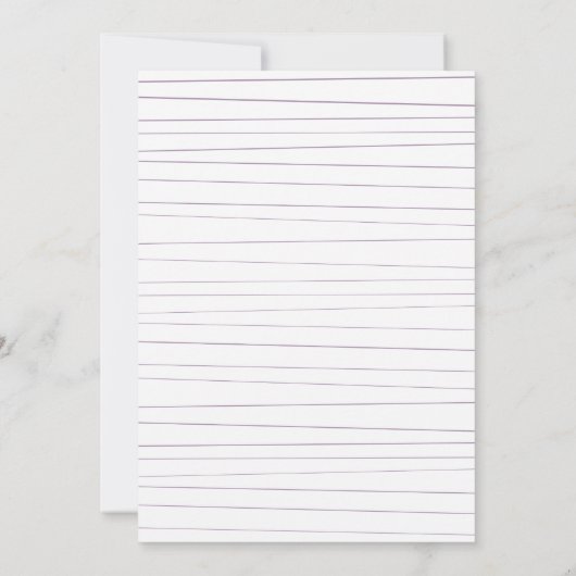 Aankondiging waterverf geboorte (Achterkant)