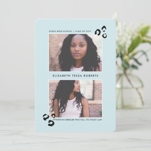 Aankondiging Wild One Afstuderen (Staand voorkant)