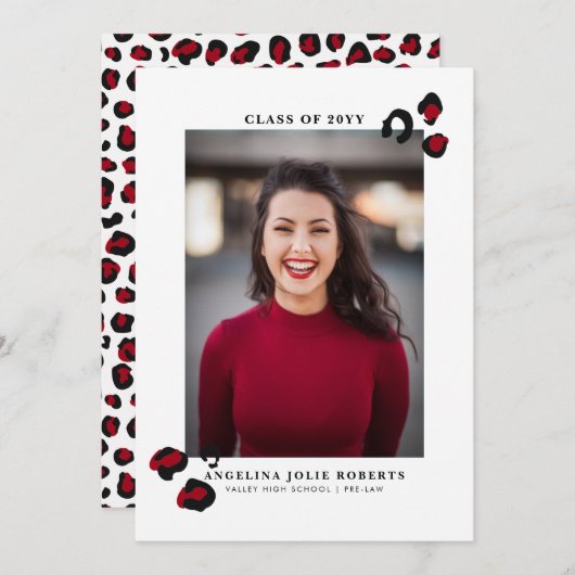 Aankondiging Wild One Afstuderen (Voorkant / Achterkant)