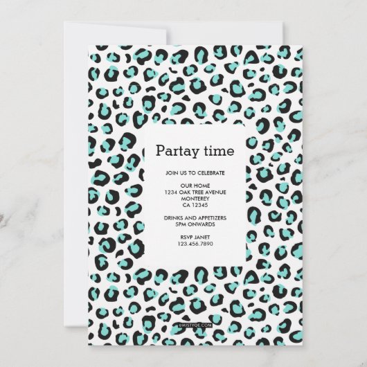 Aankondiging Wild One Afstuderen (Achterkant)