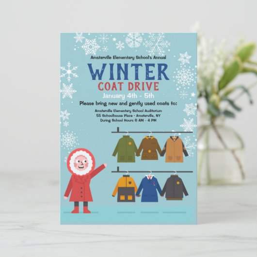 Aankondiging winterlade (Staand voorkant)