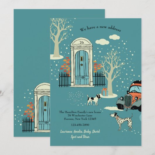 Aankondiging wintervoordeurbeweging (Voorkant / Achterkant)