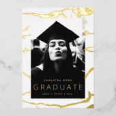 Aankondiging witachtige gouden marmer van het Afst (Voorkant)