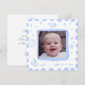 Aankondiging zaadvogel (Voorkant / Achterkant)