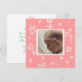 Aankondiging zalmfluitbloem (Voorkant / Achterkant)