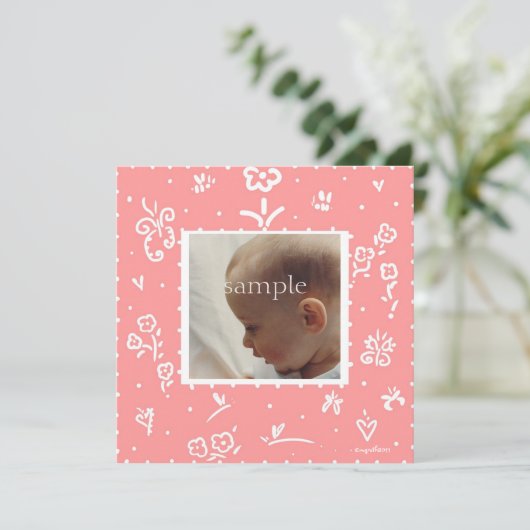 Aankondiging zalmfluitbloem (Staand voorkant)