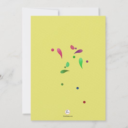 Aankondiging zomerfestival (Achterkant)