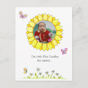 Aankondiging zonneschijnenadoptie